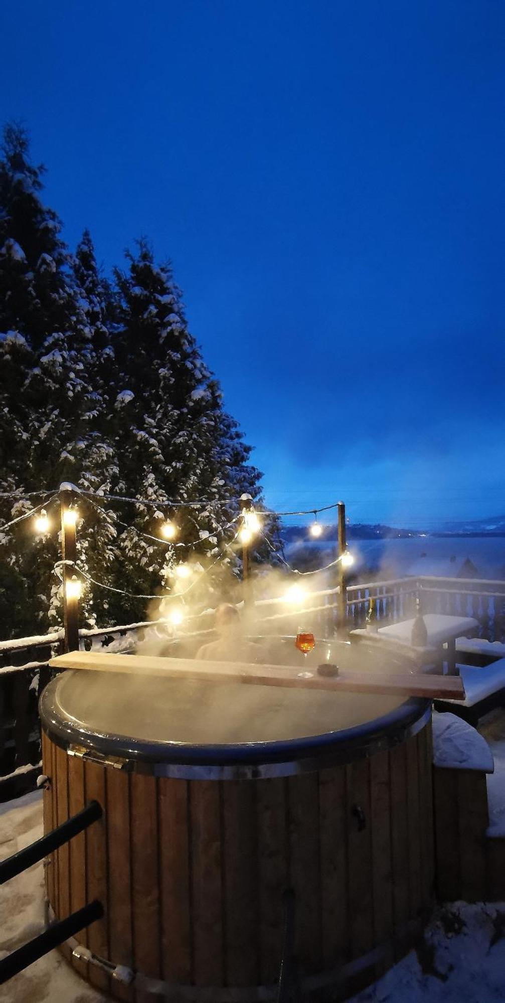 Villa Beskidzka 100 - Sauna & Balia Z Jacuzzi Widok Na Gory I Jezioro Zywieckie Zarzecze  Extérieur photo